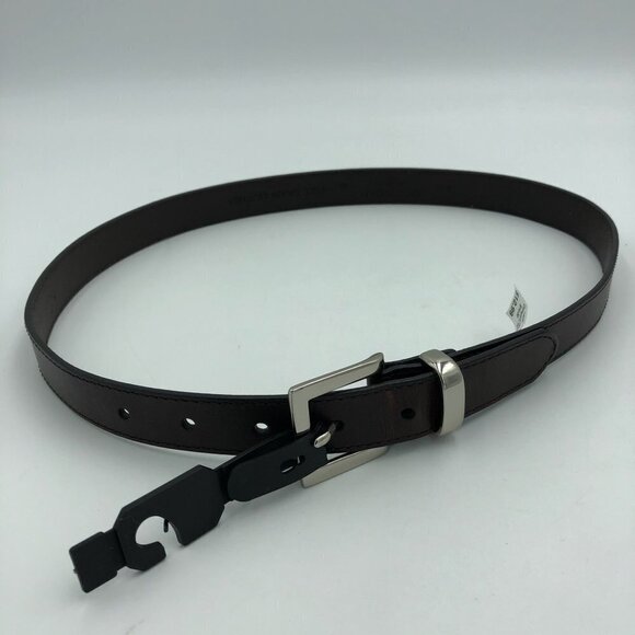 Dockers Dark Brown Full Grain Leather Belt NEW - Picture 1 of 6